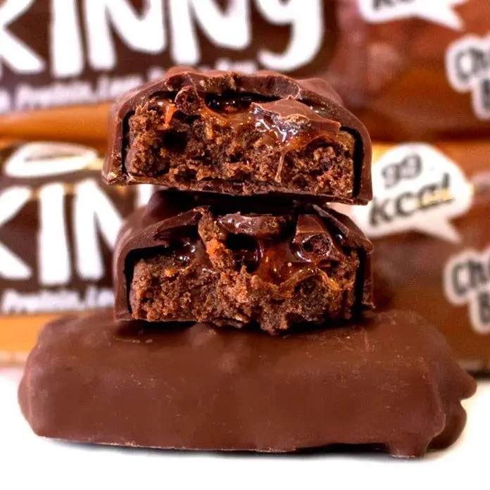 Skinny Food Duo Bar Chocolate Brownie - wegański bezglutenowy baton białkowy 2 x 99kcal