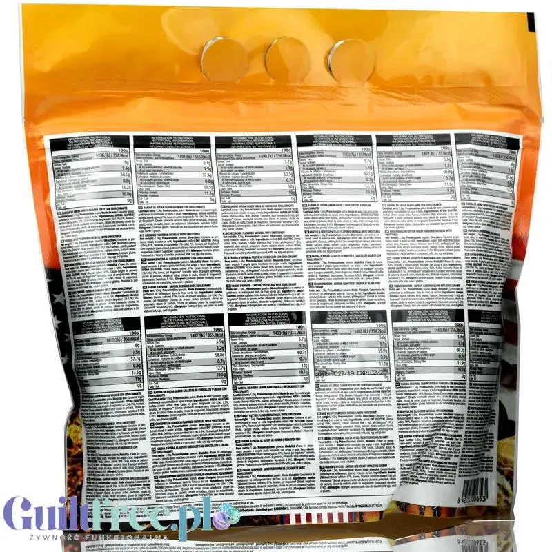 Max Protein Good Morning Oatmeal Natillas 1,5kg owsianka instant o smaku kremu śmietankowego