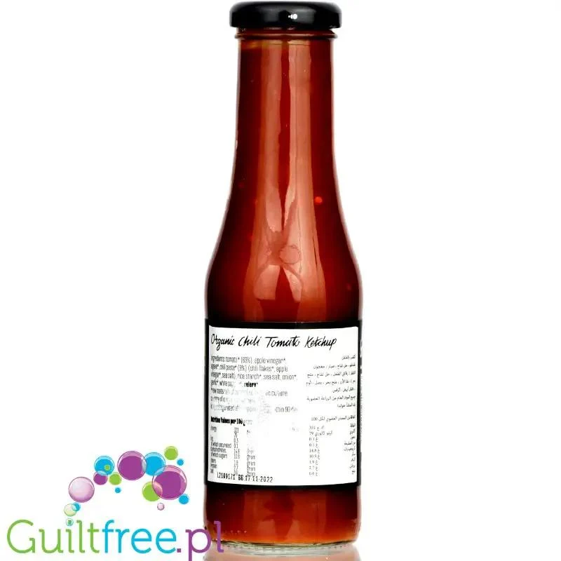 Bio Bandits Organic Chilli Ketchup - pikantny keczup z syropem z agawy