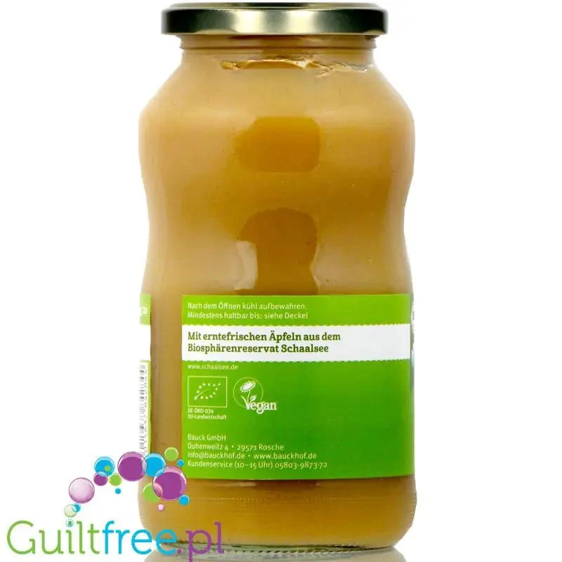 Bauckhof szarlotkowy mus jabłkowy bez cukru (apple sauce)