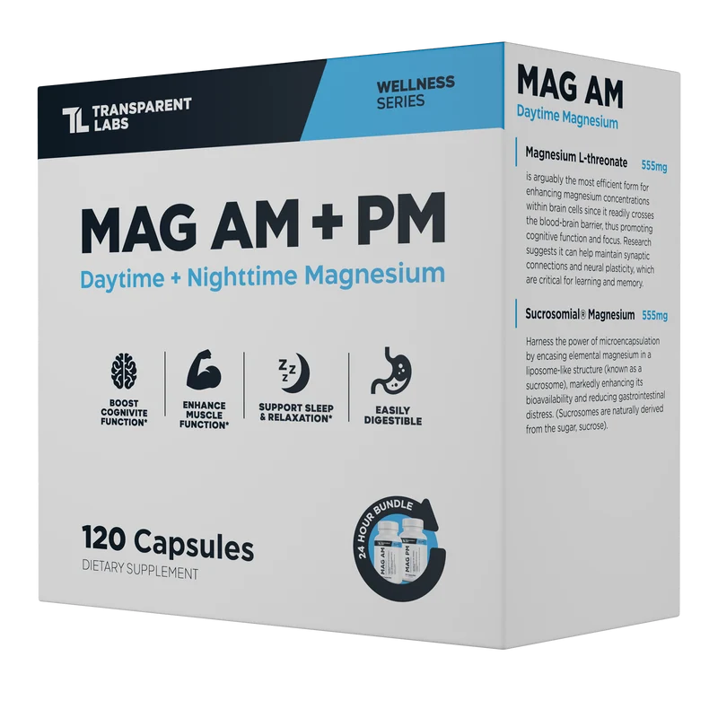 Transparent Labs Magnesium AM & PM