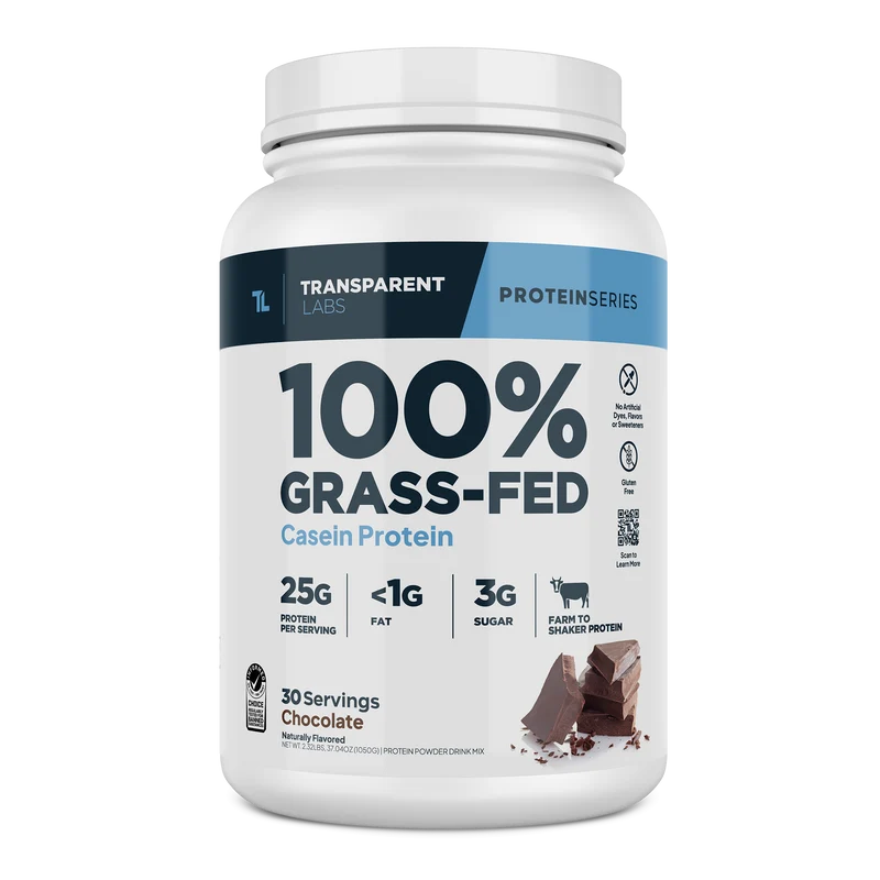 Transparent Labs Grass Fed Casein Protein