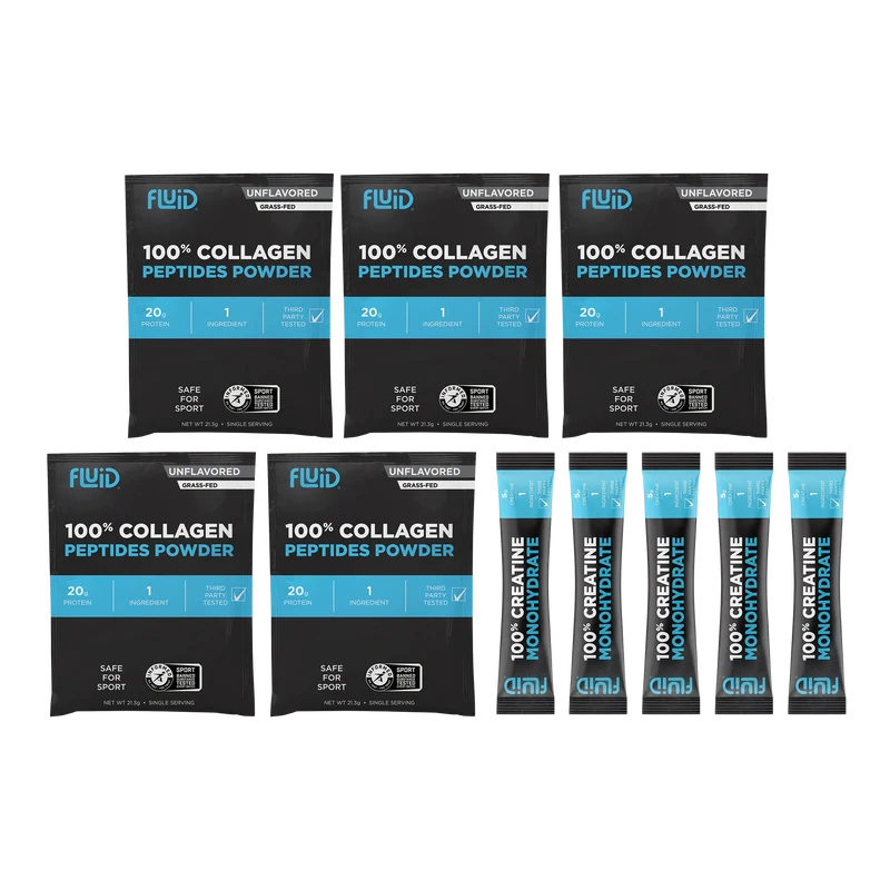 Fluid 100% Creatine Monohydrate + 100% Collagen Peptides