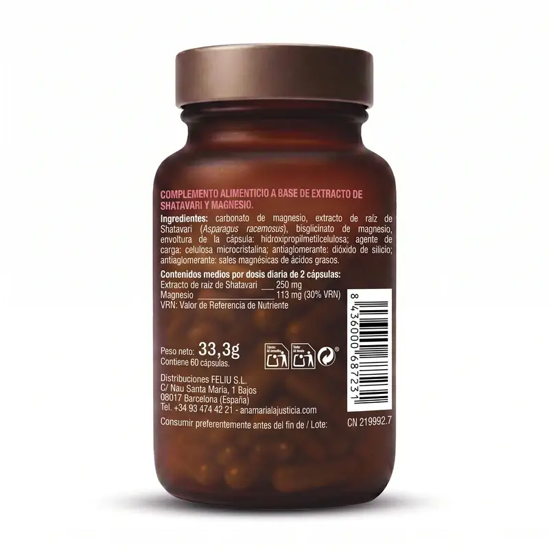 Anamarialajusticia Hormonal Balance, 60 capsules
