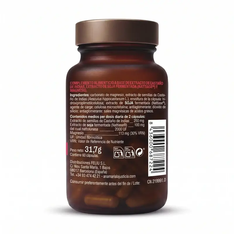Anamarialajusticia Light Legs, 60 capsules