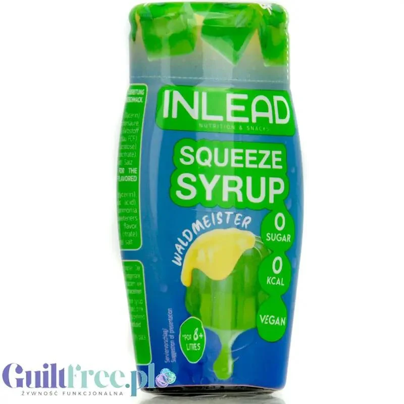 Inlead Squeeze Syrup Waldmeister - skoncentrowany syrop do wody bez cukru i kalorii na 8L