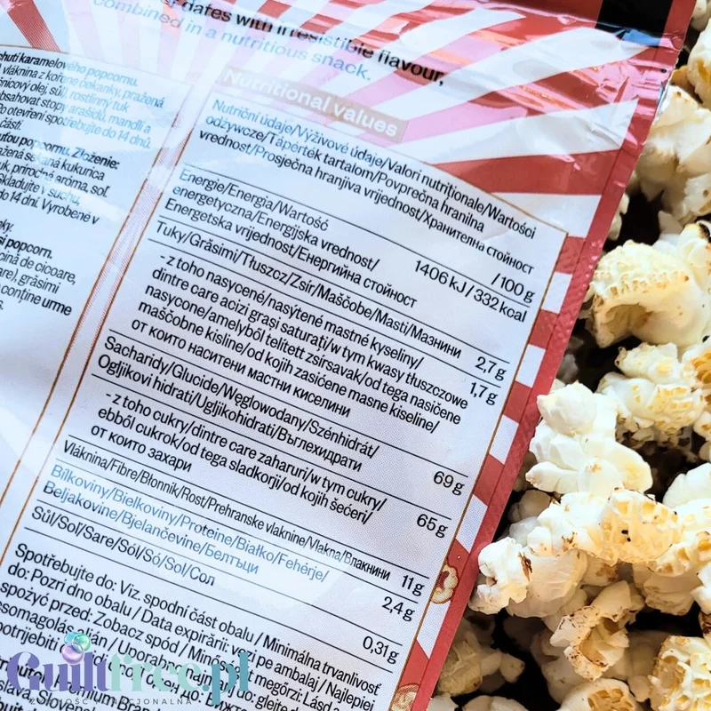True Dates Caramel Popcorn - daktyle bez dodatku cukru o smaku karmelowego popcornu