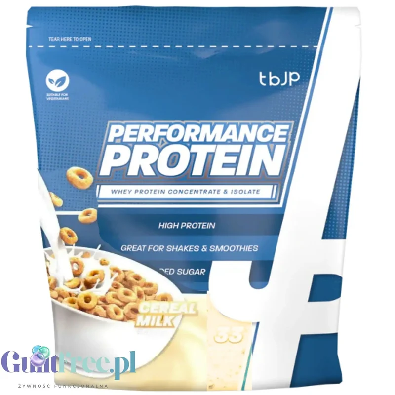 TBJP Performance Protein Whey & Isolate Cereal Milk 1kg - odżywka białkowa WPC & WPI