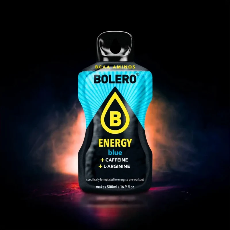Bolero Energy Blue 14g - napój energetyczny bez cukru z kofeiną i L-argininą