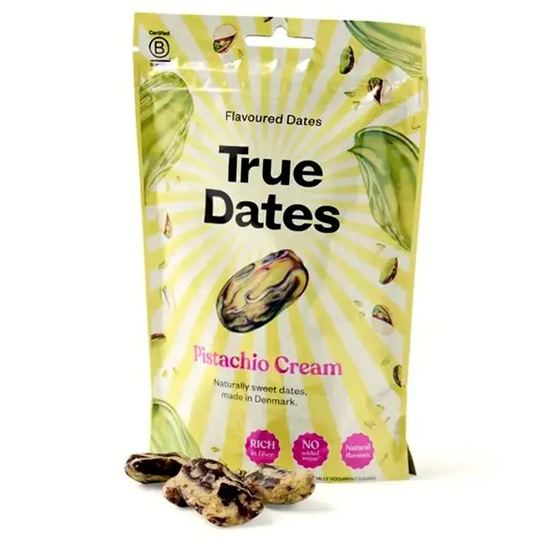 True Dates Pistachio Cream - daktyle nadziewane kremem pistacjowym bez dodatku cukru