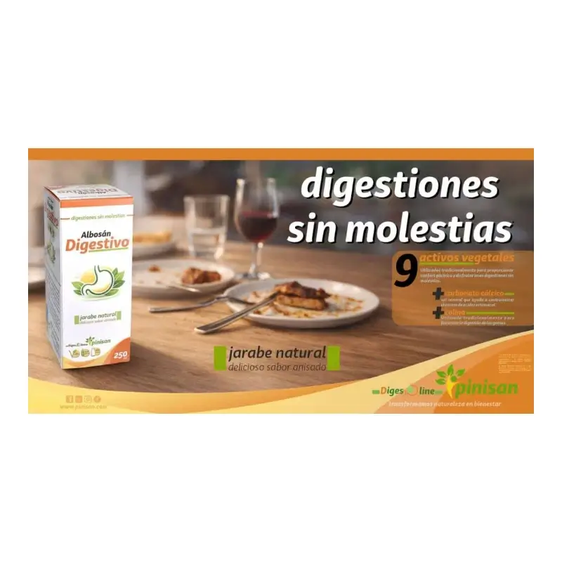Pinisan Albosán Digestive, 250 ml