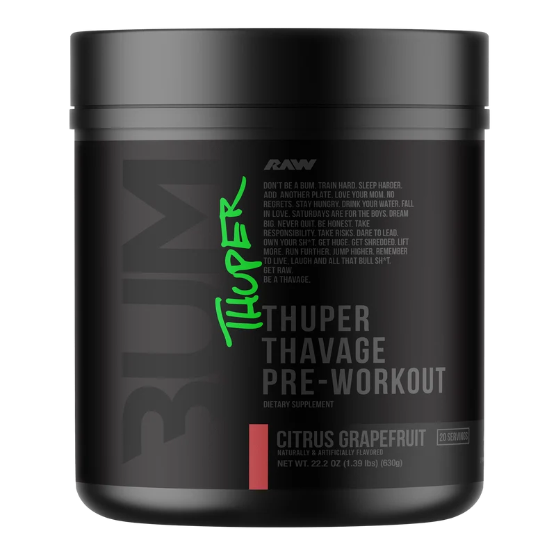 RAW Thuper Thavage Pre-Workout