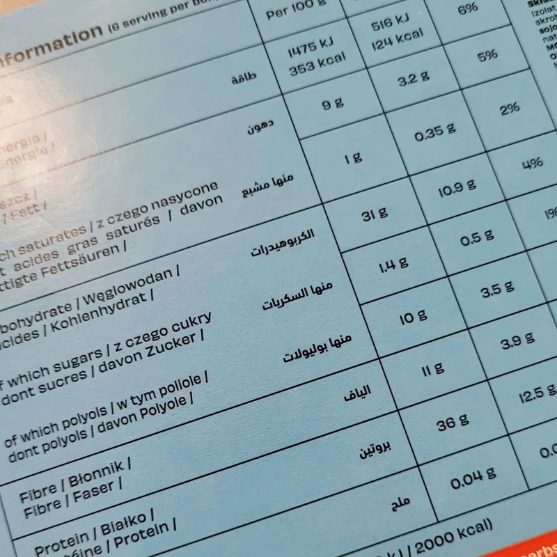Gains Therapy Peaunt Power - płatki śniadaniowe z masłem orzechowym o wysokiej zawartości białka