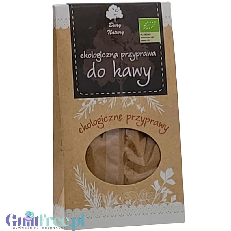 Dary Natury Ekologiczna przyprawa do kawy bez cukru i glutenu