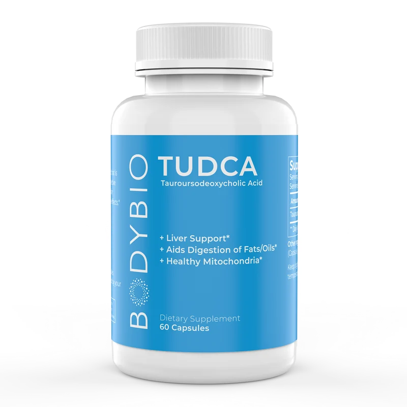 BodyBio TUDCA (Tauroursodeoxycholic acid)