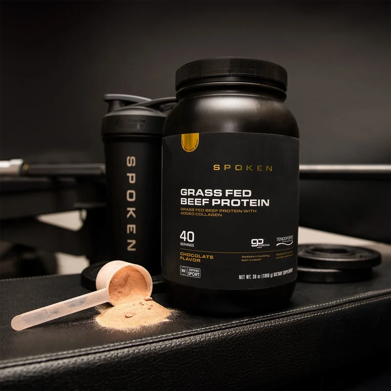 Spoken Grass Fed Beef Protein