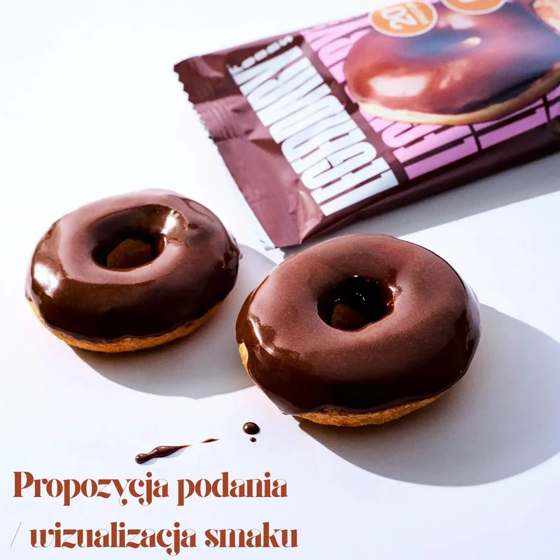 Legendary Foods Protein Donuts Chocolate Dipped - czekoladowe keto donuty bez glutenu 20g białka