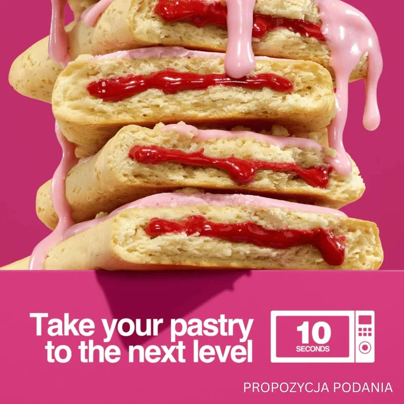 Legendary Foods Tasty Pastry Cherry Crumble - nadziewane ciacho na ciepło bez cukru, jak Pop Tarts