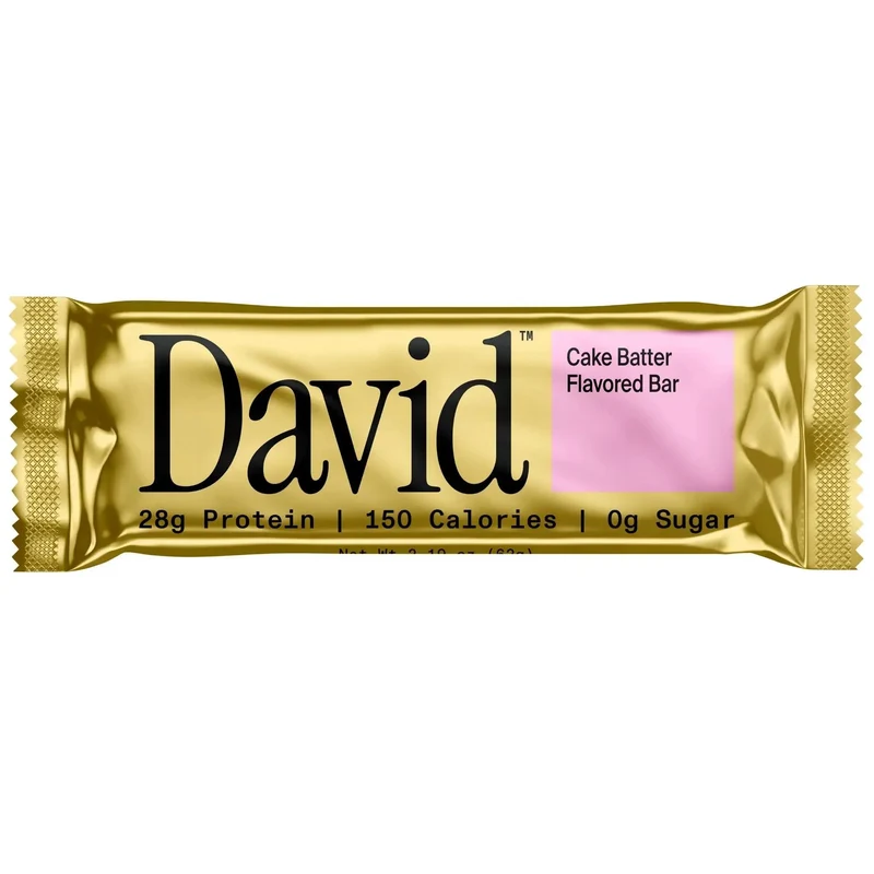 David Protein Bar Cake Batter 62g