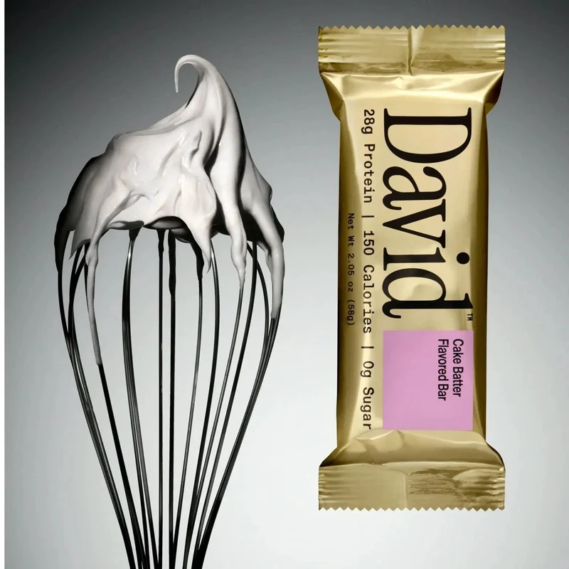 David Protein Bar Cake Batter 62g