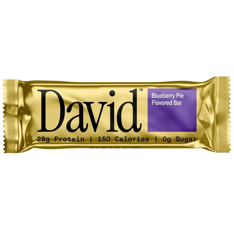 David Protein Bar Blueberry Pie 62g
