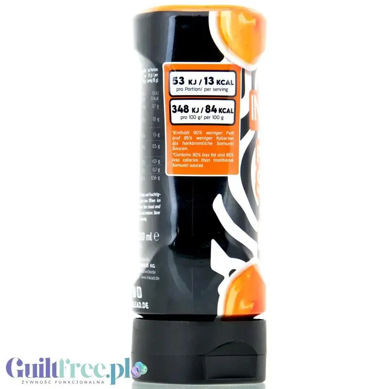 Inlead Premium Sauce Samurai Style - pikantny sos majonezowy 85% mniej kcal