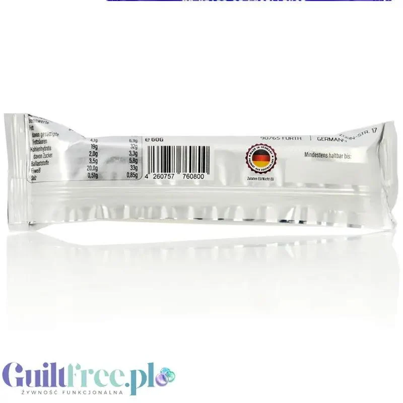 Overshield Arachidi Caramello - baton proteinowy 20g białka z karmelem i orzechami