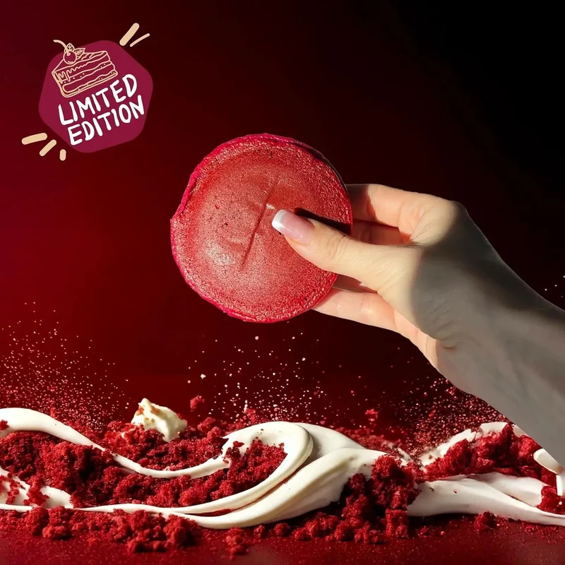 Go Fitness Protein Pancake Red Velvet - czekoladowy naleśnik białkowy z kremem śmietankowym178kcal