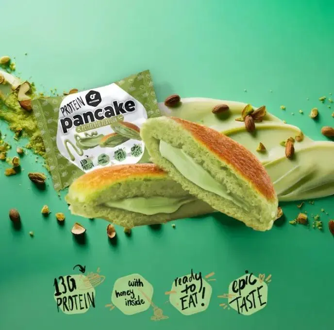 Go Fitness Protein Pancake Pistachio - naleśnik białkowy z kremem pistacjowym 181kcal