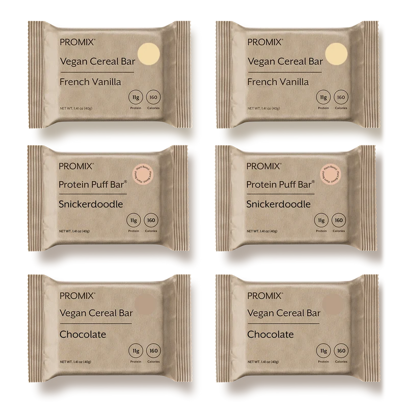 Promix Plant Protein Puff Bars