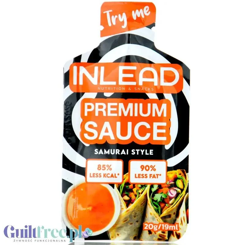 Inlead Premium Sauce Samurai Style, saszetka 20g - niskokaloryczny pikantny sos majonezowy