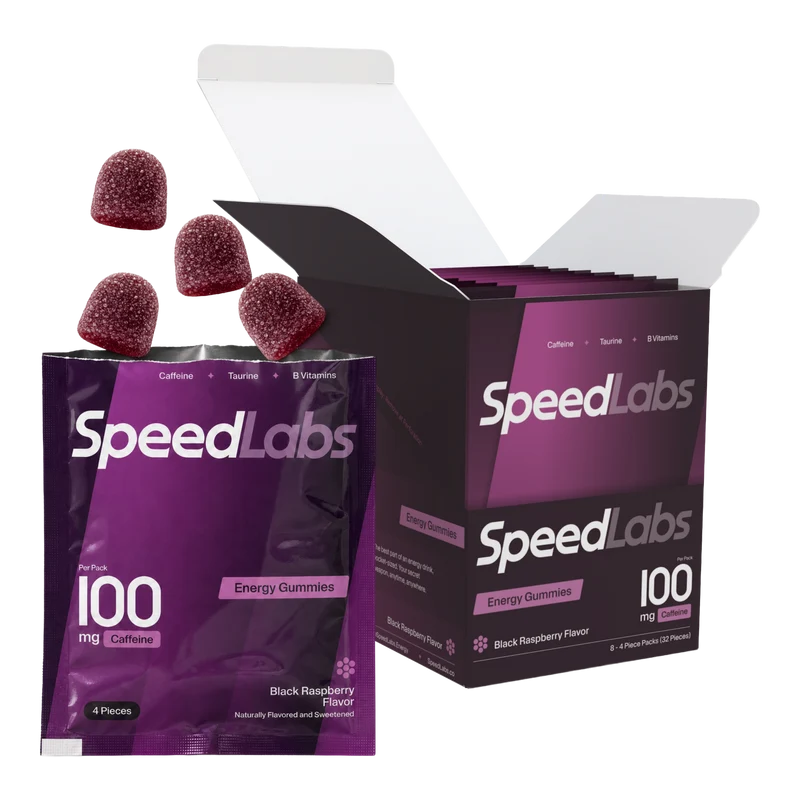 Speed Labs Natural Energy Gummies