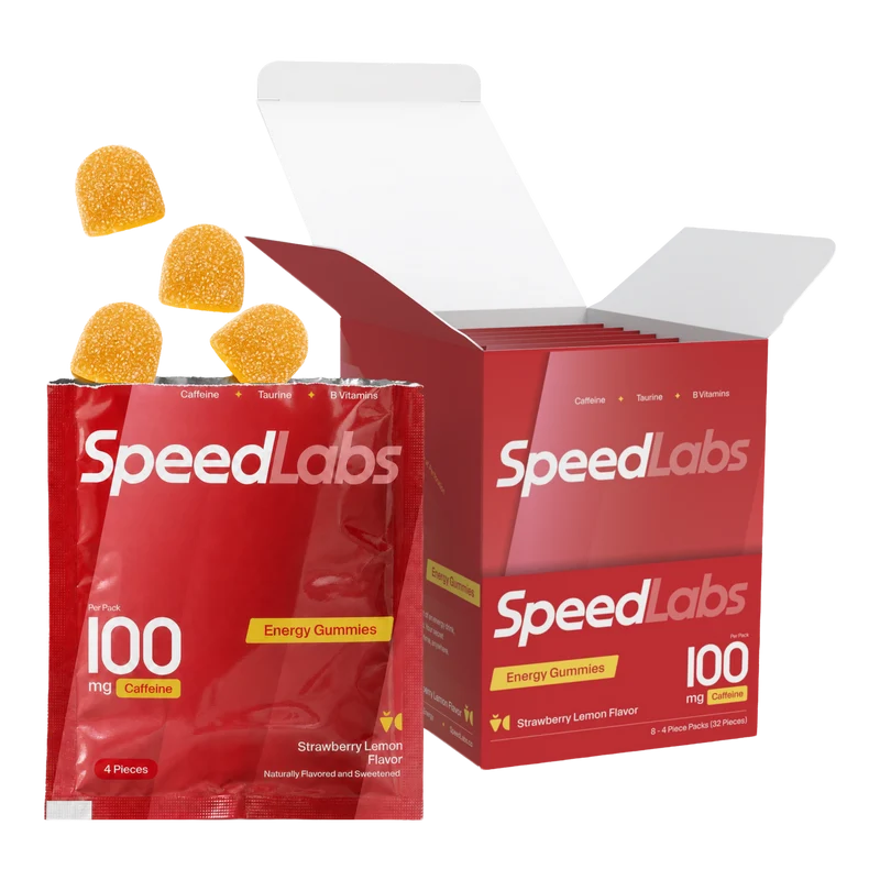 Speed Labs Natural Energy Gummies