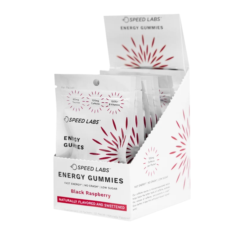 Speed Labs Natural Energy Gummies