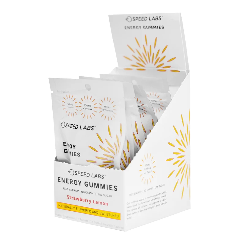 Speed Labs Natural Energy Gummies