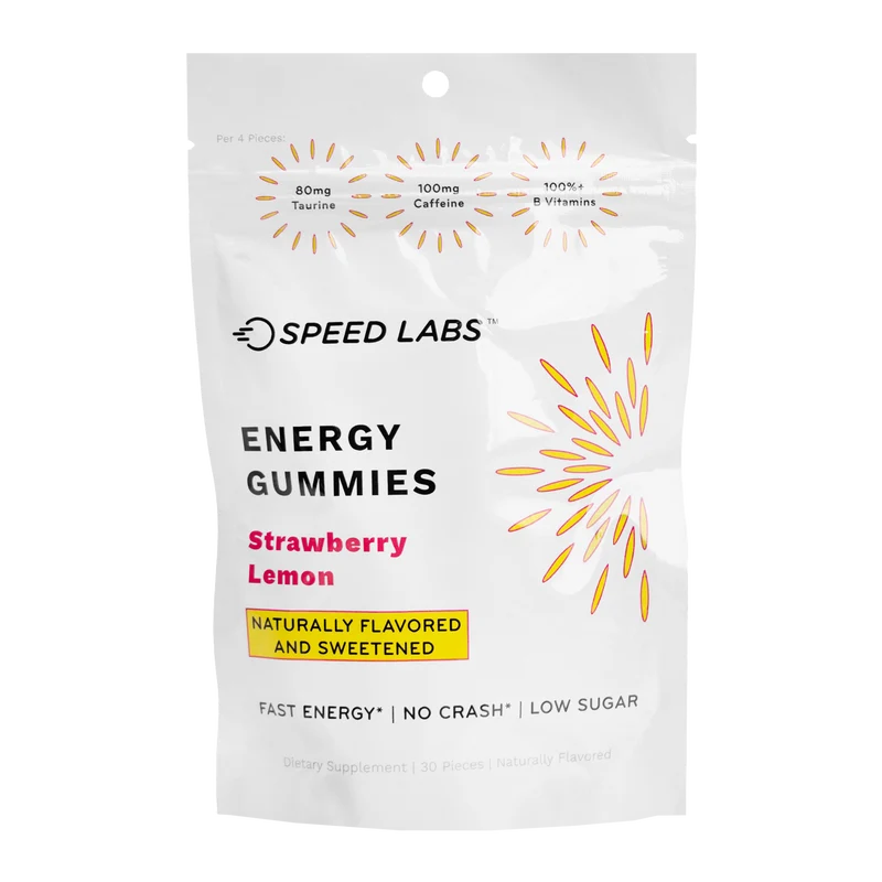 Speed Labs Natural Energy Gummies