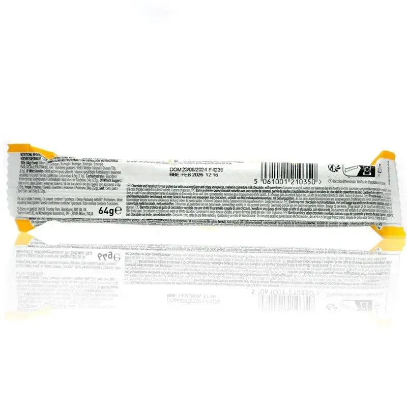 Phd Smart Bar Milk Choc Hazelnut - baton proteinowy bez cukru z karmelem, czekoladą i orzechami