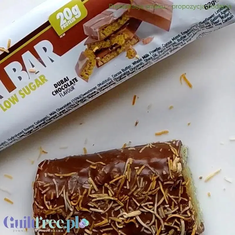 Per4m Protein Bar Dubai Chocolate - baton białkowy 20g białka, smak dubajska czekolada