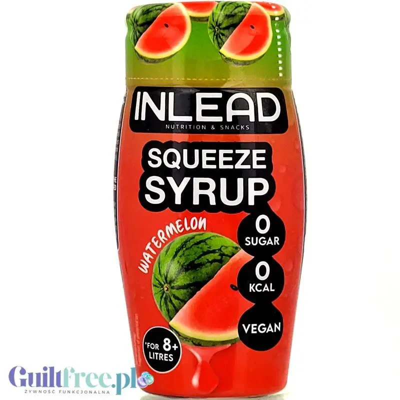 Inlead Squeeze Syrup Watermelon - skoncentrowany syrop do wody bez cukru i kalorii na 8L