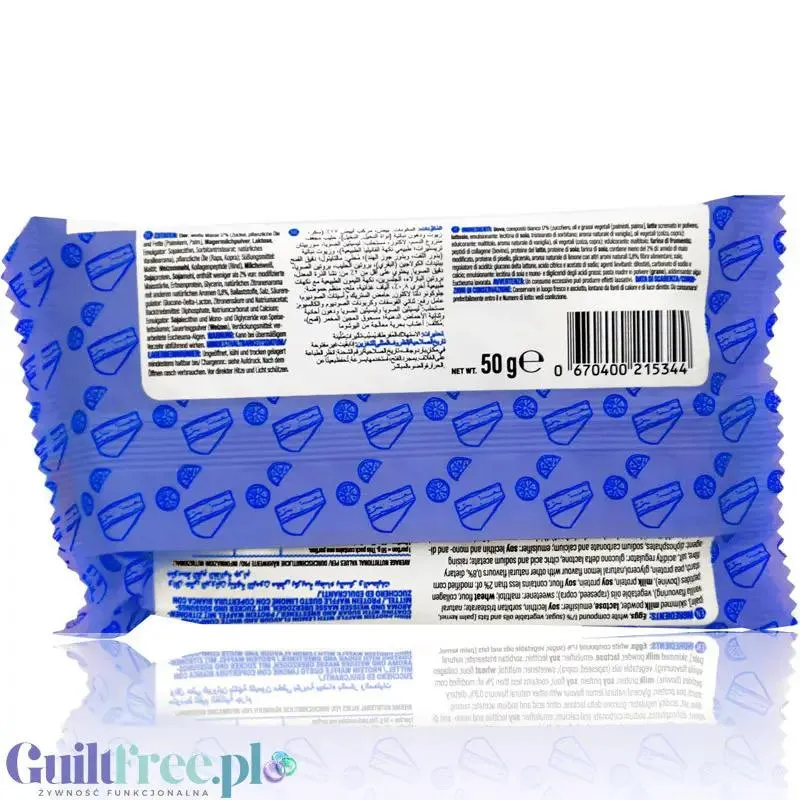 Go Fitness Protein Waffle Cookies N Cream - ciasteczkowy gofr proteinowy 10g białka & 208kcal