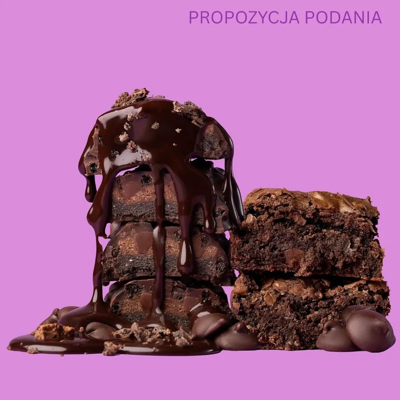 Fit Crunch Chocolate Brownie - wypiekany baton białkowy z WPI