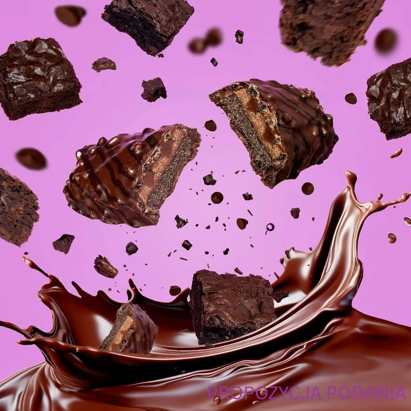 Fit Crunch Chocolate Brownie - wypiekany baton białkowy z WPI