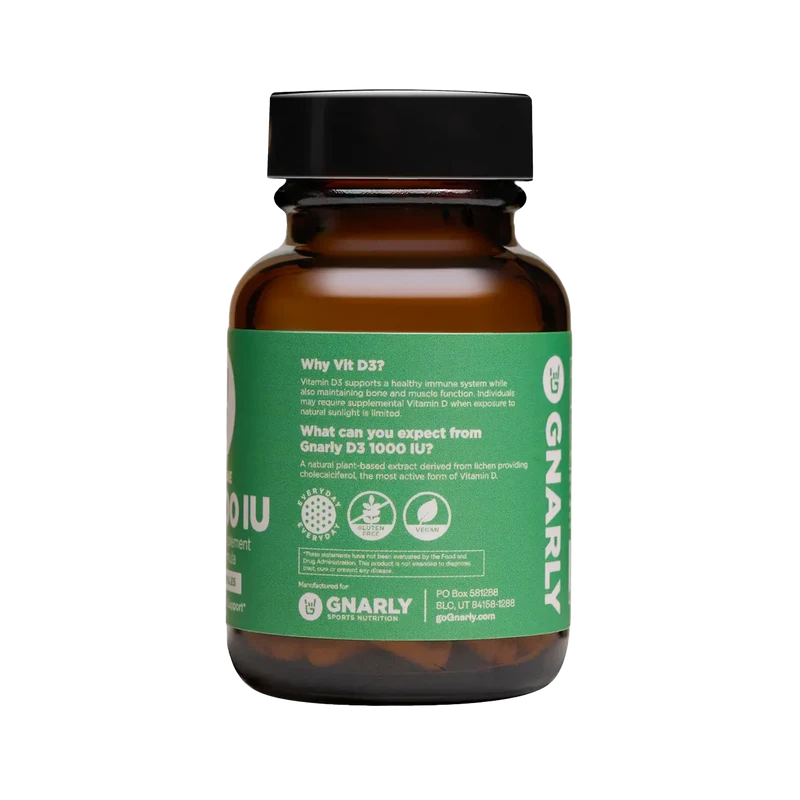 Gnarly Nutrition Baseline Vitamin D3