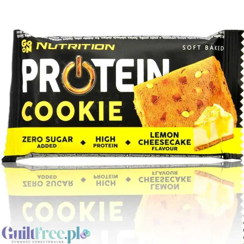 Sante GoOn Protein Cookie Lemon Cheesecake - miękkie ciastko białkowe o smaku cytrynowego sernika