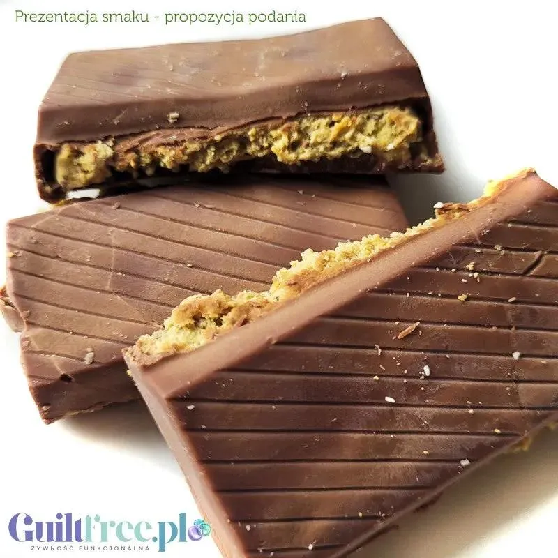 Diablo Dubai Chocolate 200g - czekolada dubajska bez dodatku cukru z pistacjami i knafeh