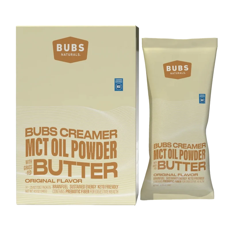 BUBS Naturals Halo Creamer MCT Oil Powder