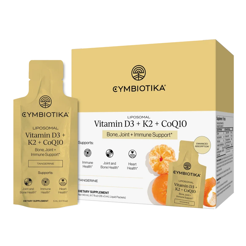 Cymbiotika Liposomal Vitamin D3 + K2+ CoQ10