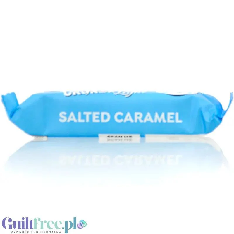 Skinny Crunch Light Salted Caramel - chrupiący batonik 62kcal, zbożowy batonik o smaku słonego karmelu