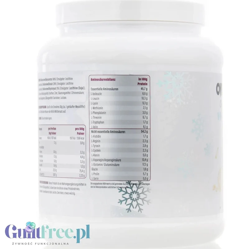 Overshield Crème de la Crème Whey Bratapfel - kremowe deserowe białko, odżywka WPC & WPI smak Pieczone Jabłko