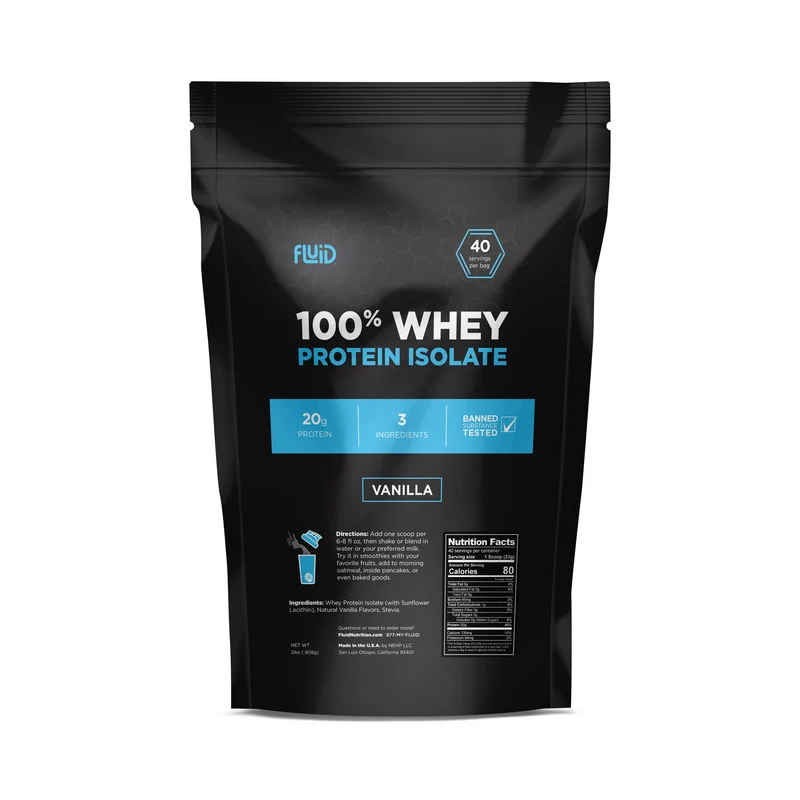 Fluid 100% Whey Protein Isolate